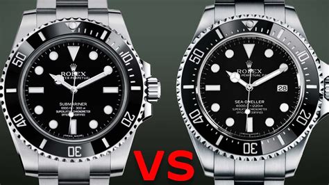 seadweller vs submariner.